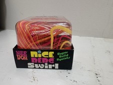 NEE DOH Nice Berg Swirl. Large Super Solid Squish Cube