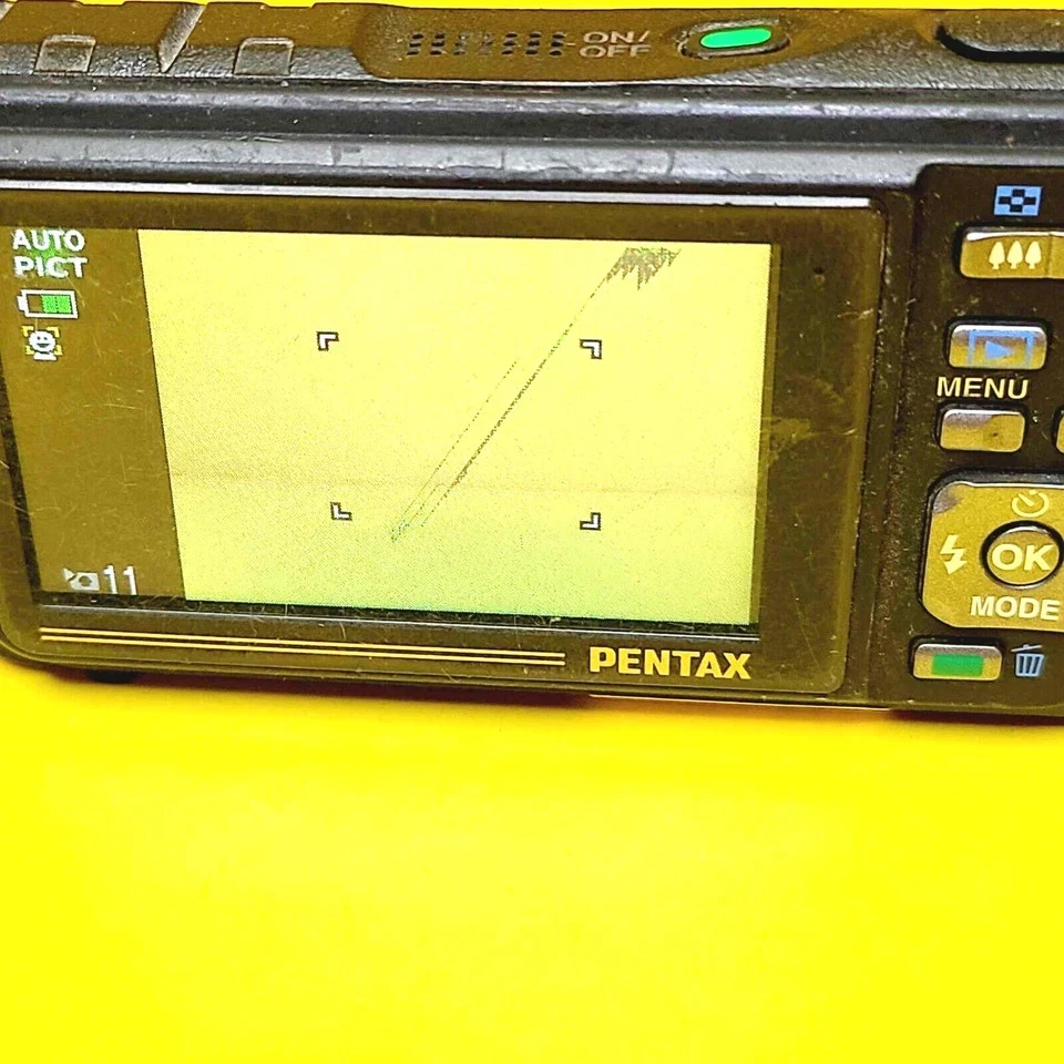 *WORKS BUT HAS SOME DEAD PIXELS* PENTAX OPTIO W90 DIGITAL CAMERA 12.1MP 5X ZOOM - Image 4 of 4