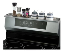 Warmsupplys Stainless Stove Top Shelf For Condiments And Spices 30”