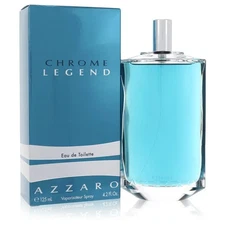 Azzaro Chrome Legend for Men 4.2 oz Eau De Toilette Spray Cologne Authentic