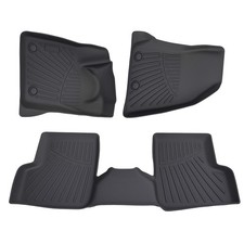 All-weather Floor Mats For Jeep Renegade 2015-2023 Black Tpe Car Carpet