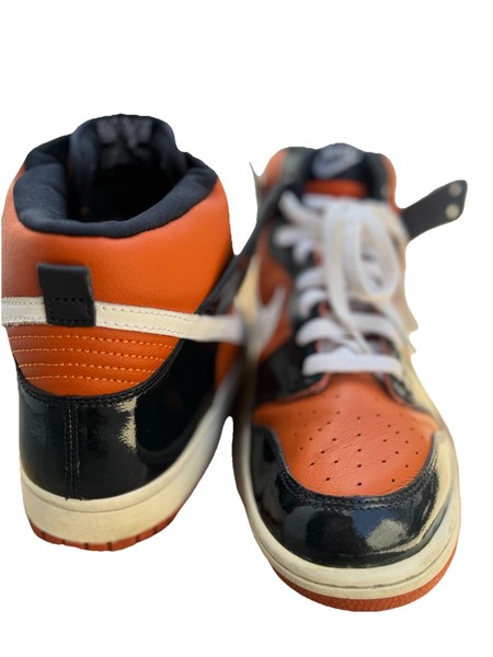 RARO Nike Dunk High para Hombre Talla 9 Mesa Naranja Blanco Vintage OG Hype 3