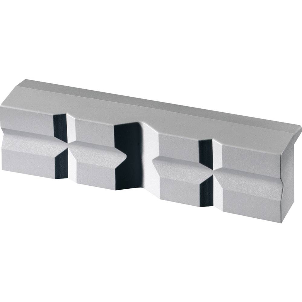 Mâchoires Heuer MAGNETFIX 160 mm aluminium à rainures pour étau de précision 108160