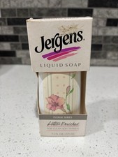Vintage Liquid Jergens Hand Soap NIB Made In USA 1986 NOS Vintage Prop 80’s