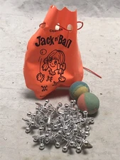 Vintage Champion Jack N Ball Jax In Carry Pouch