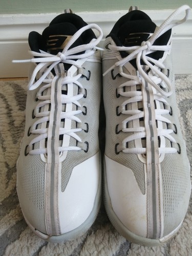Air Jordan CP3 IX AE Mens Sz 10.5 White Gray Nike Jordan Basketball Shoes CP3.IX - Picture 2 of 11