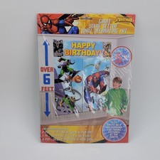 Spider-man Wall decor kit Giant Scene Setters Marvel Birthday Photo Sinister Six