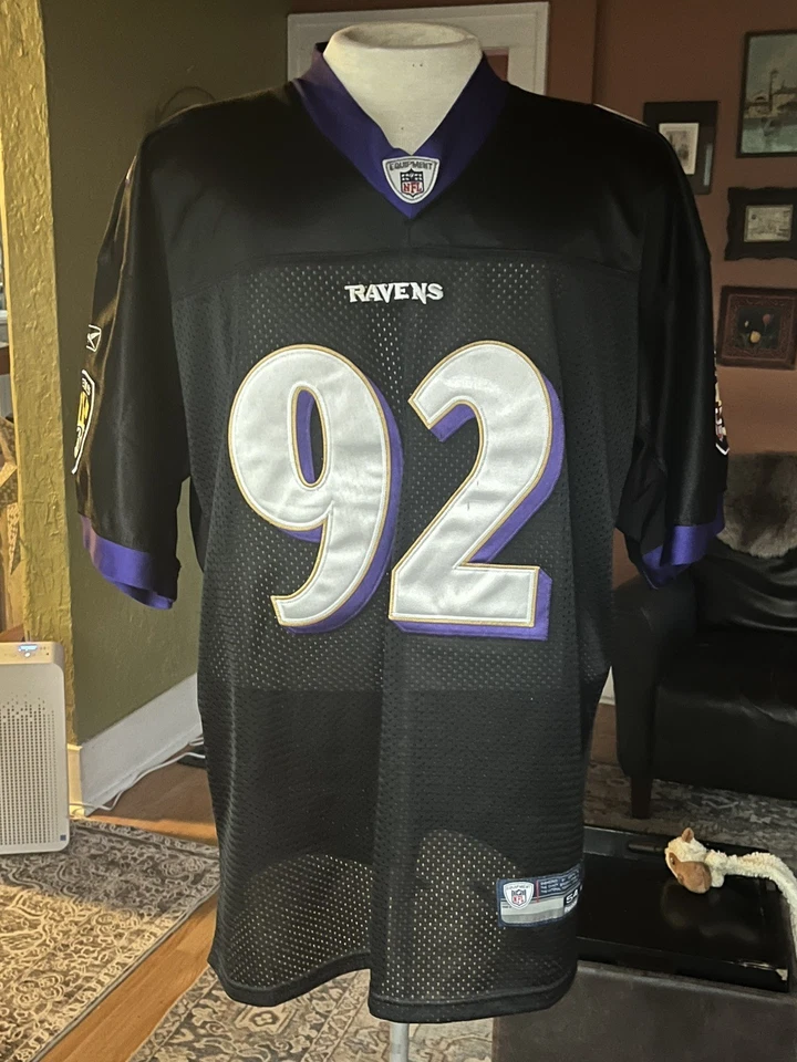 Camiseta cosida NFL Equipment On Field Haloti Ngata Baltimore Ravens talla 54 Foto 2 de 4