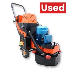 Used! Concrete Floor Grinder Polishing Machine Dust-free with 6 Discs 220V