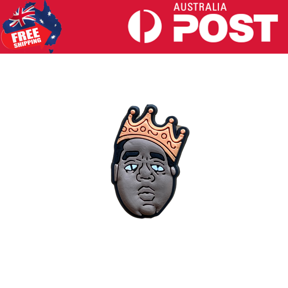 The Notorious Biggie Smalls Rapper For Crocs Charms Jibbitz