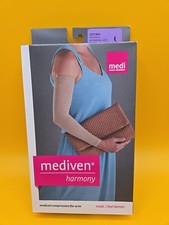 Mediven Harmony Lymphedema Arm Sleeve 30-40 mmHg Compression Sand IV 2Z01804