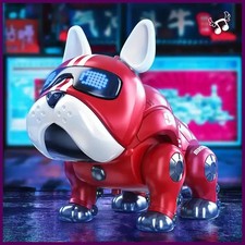 Dance Music Bulldog Robot Intelligent Interactive Dog With Light Toys
