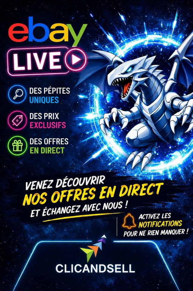 Live cartes à l'unité : 1€ PDD, exclu Yu-Gi-Oh