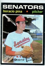 1971 Topps - Horacio Pina #497 (RC)