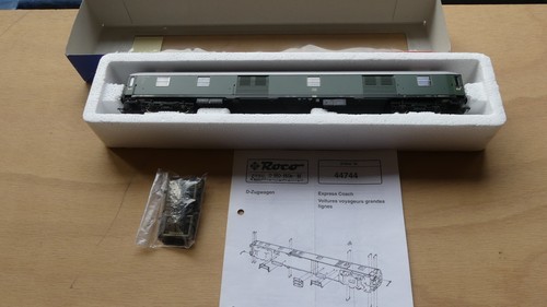 Roco H0 44744, Packwagen, D4üm, 106 154 Hmb, Ep.III, OVP | Zustand: Gebraucht