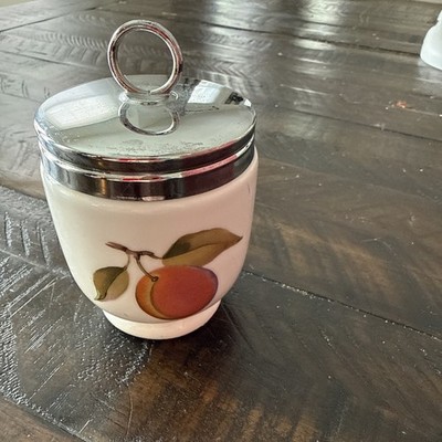 Vintage Royal Worcester Porcelain Egg Coddler