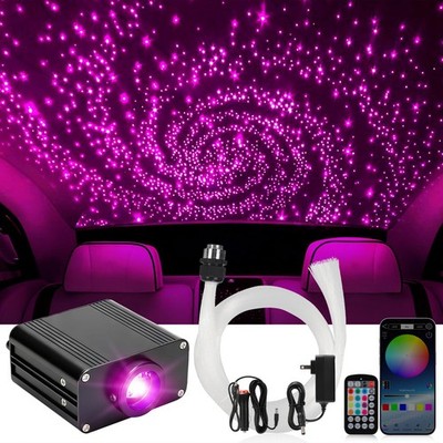 Headliner Star Light Kit, 600pcs Starlight Headliner Kit, 0.03in 9.8ft Fiber ...