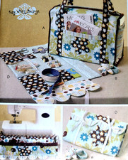 UC McCalls M5871 Pattern Sewing Machine Apron Studio Organizer Tote Pincusion