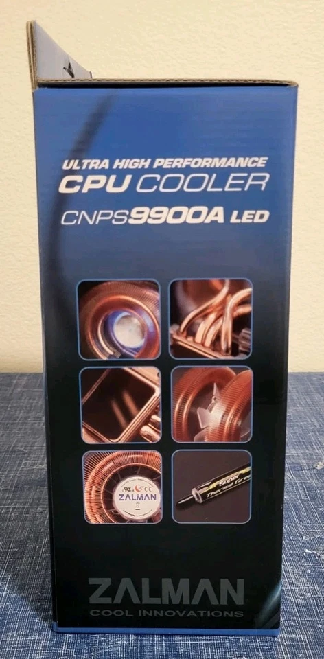 Zalman • CNPS9900 LED • Ultra High Performance CPU Cooler • New/Open Box! - Image 4 of 4