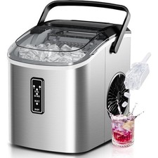 Portable Ice Maker Machine Ice Maker Countertop 26lbs/24H Self-Cleaning New