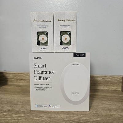 Pura Mini Smart Fragrance Diffuser White with Two Scent Tommy Bahama