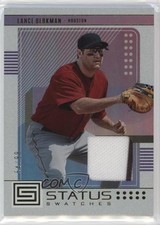2023 Panini Chronicles Status Swatches Gold 64/99 Lance Berkman #SS-LB 0w3