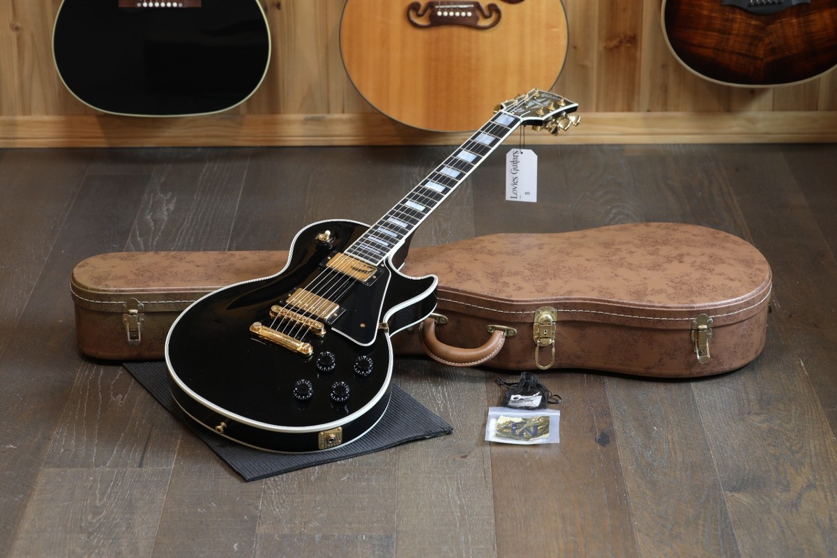 ギター Gibson Custom Shop 2014 Les Paul Custom 2014 Gibson Custom Shop Les Paul Custom Electric Guitar Black