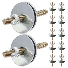 24 Sets Bird Perch Hardware Metal Screws for Birdcage  s Retaining Kit