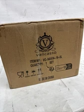 vancasso NAVIA Dinnerware Set 16 Pc Stoneware Vintage Multicolor Service for 4