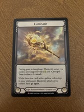 Flesh and Blood FAB Luminaris MON003 Non-Foil 1st Edition Majestic NM Condition