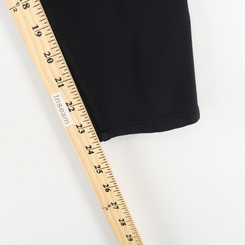 Spanx Pantalone Perfetto Donna Piccolo Nero Pull On Elasticizzato Ponte Maglia Finte Tasche - Foto 9 di 14