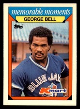 1988 Kmart Memorable Moments TORONTO BLUE JAYS Team Set