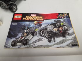 LEGO Marvel: Avengers Hydra Showdown (76030) 100% Complete W/Manual 