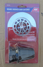 ACE Round Chrome Shower Drain Strainer 3-1/4 in with 2 Extra Baskets 4007570