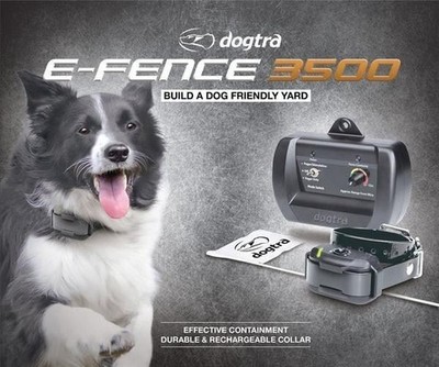Dogtra E Fence 3500 Rechargeable In Ground  Dog Containment System 2 Acre Kit
