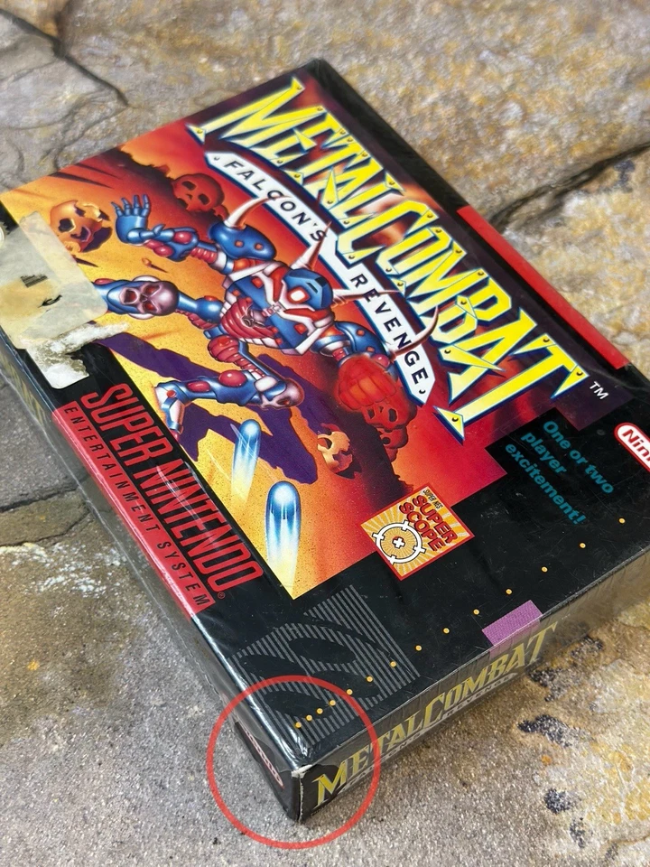 Metal Combat Falcon's Revenge - Super Nintendo Entertainment System SNES **NEW** - Image 3 of 4