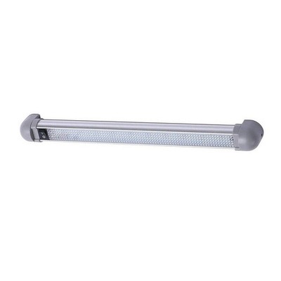 13.5'' 200lm LED Interior Light Fixture On/Off Switch 12-28V RV Truck Boat Cabin