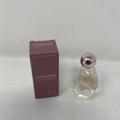 #ad Kylie Jenner Cosmic EDP Mini Splash 0.16 fl oz 5 mL Rose Gold Cap Mauve Box $12.71