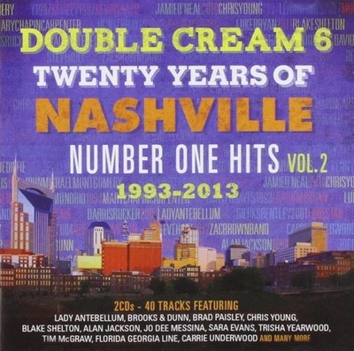 Double Cream 6: Double cream 6: Twenty years of Nashville [New & Sealed] CD
