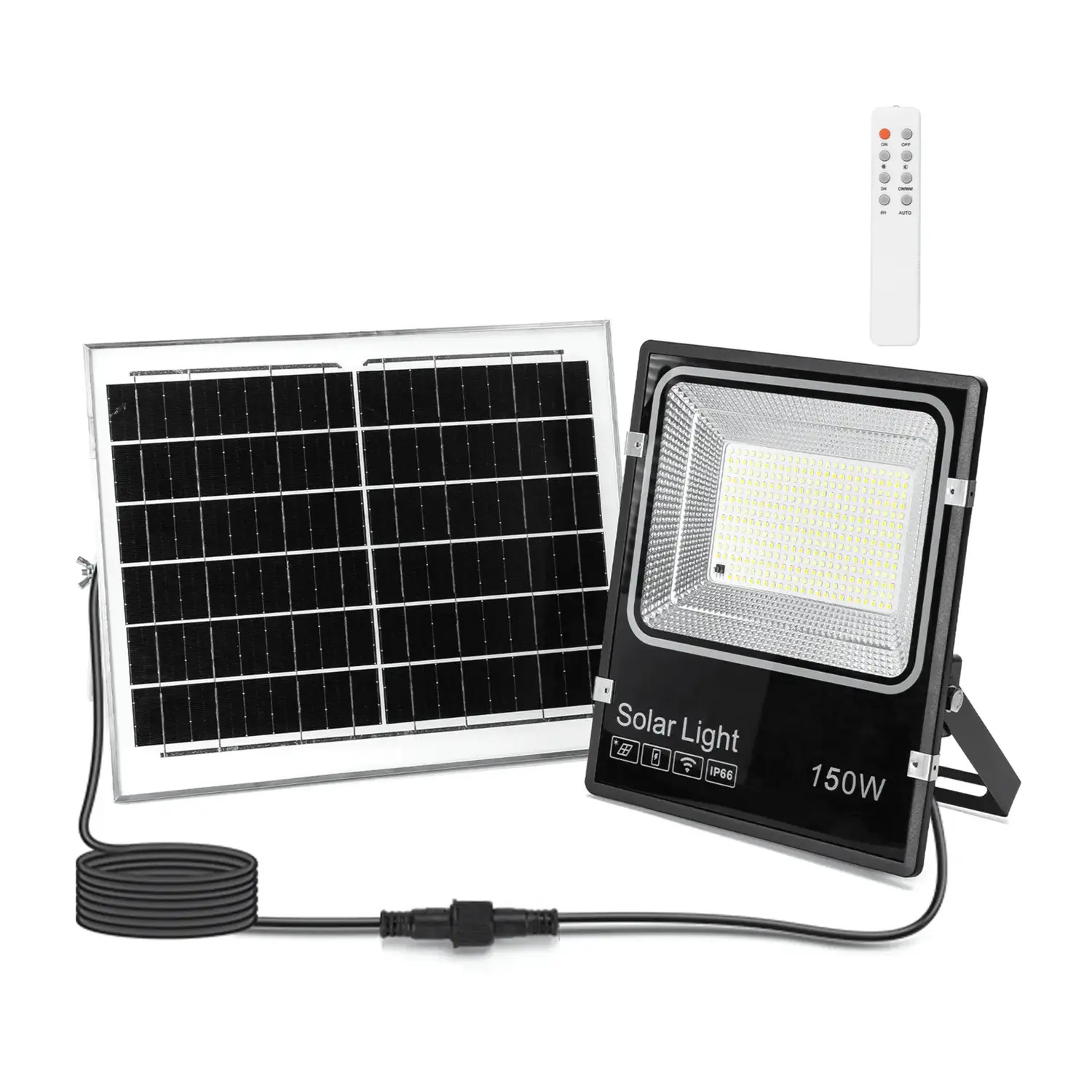 Flood light solare 5m 150W CCT serie 08