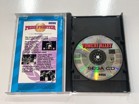Tomcat Alley (Sega CD, 1994) CIB Complete w Manual + Foam + Reg CD is N MINT