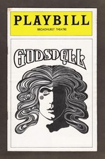 Stephen Schwartz "GODSPELL" Lamar Alford / Robin Lamont 1976 Broadway Playbill