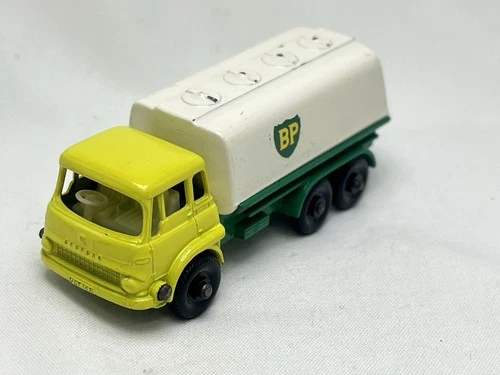 Original #25 BP Petrol Tanker M Base Regular Wheels Lesney Matchbox CLEAN 🔥