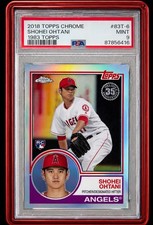 2018 Topps Chrome - 1983 Topps Refractor Shohei Ohtani #83T-6 (RC)
