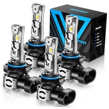 9005 9006 Bulbs Combo, 64,000LM 800 Brighter with 9005 9006 Cool White