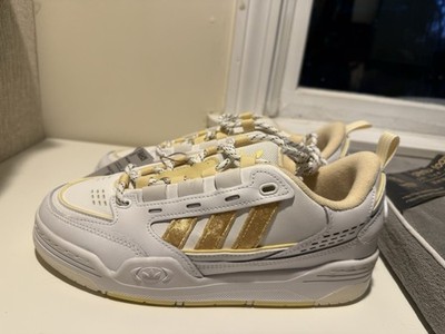 Adidas Originals Adi2000 Women's size 7.5 White Yellow GZ7203 NWOB