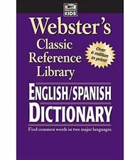 Webster's English Spanish - Paperback - Acceptable r
