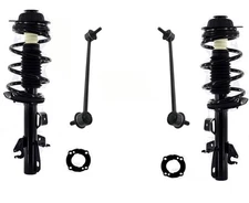 Front Complete Struts & Links For 2014-2018 Jeep Cherokee Front Wheel Drive