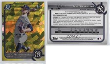 2022 Bowman Chrome Draft Sapphire Edition Yellow /99 Trystan Vrieling #BDC-43