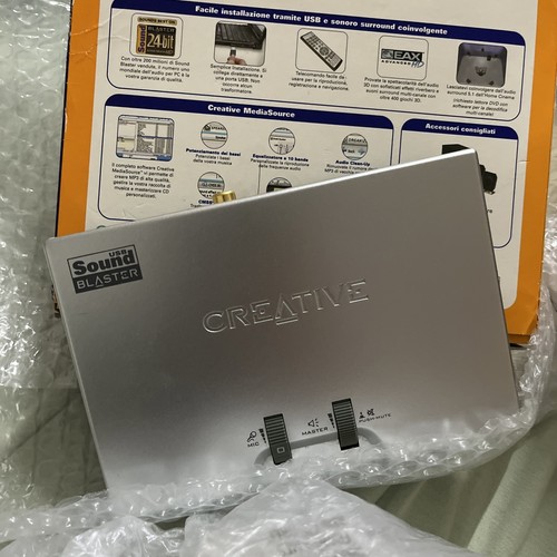 Creative Sound Blaster Live! 24-Bit Extern, Modell SB0490 كرت فضي ماليزي اصلي - Photo 8/8